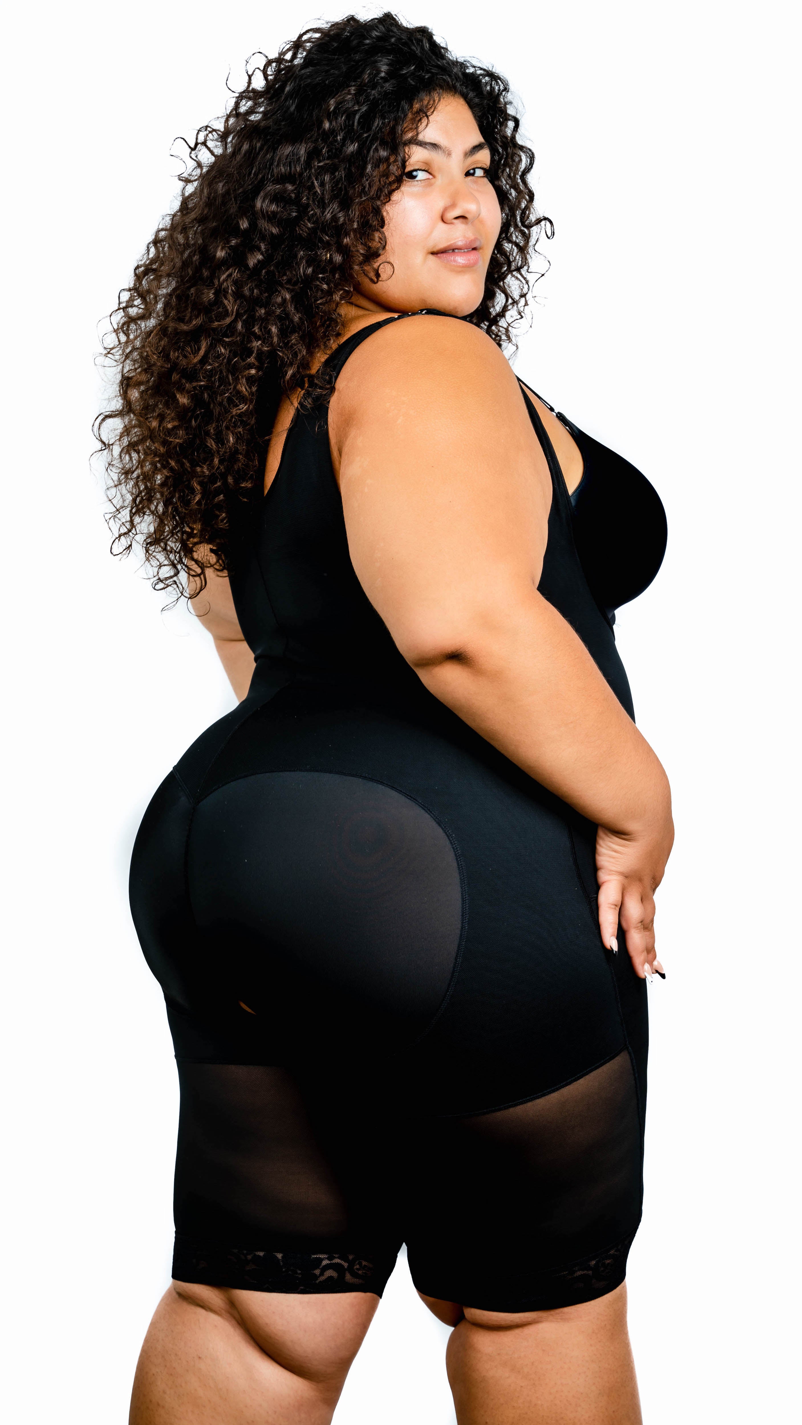 Open-Bust Body Suit