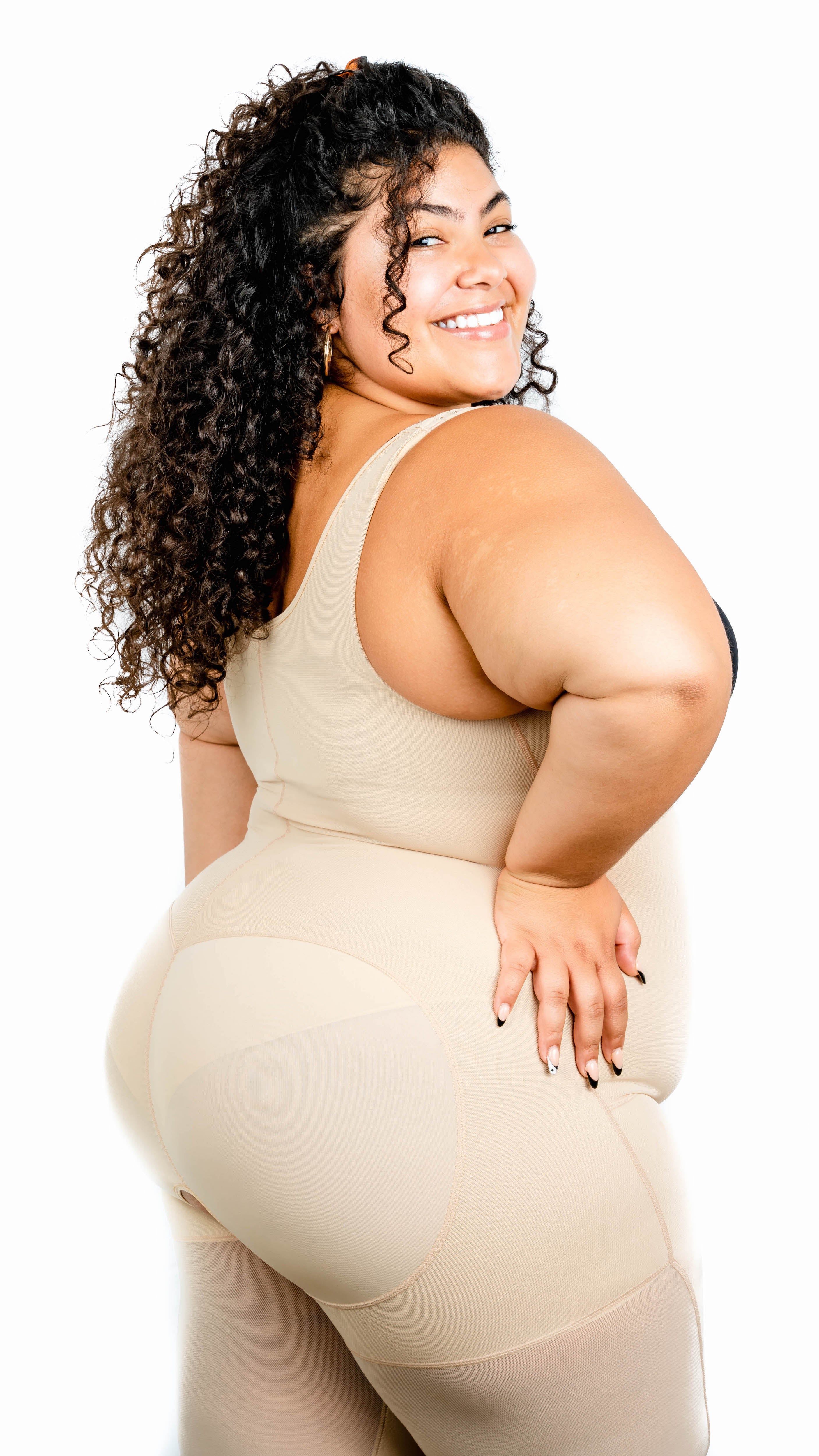 Open-Bust Body Suit