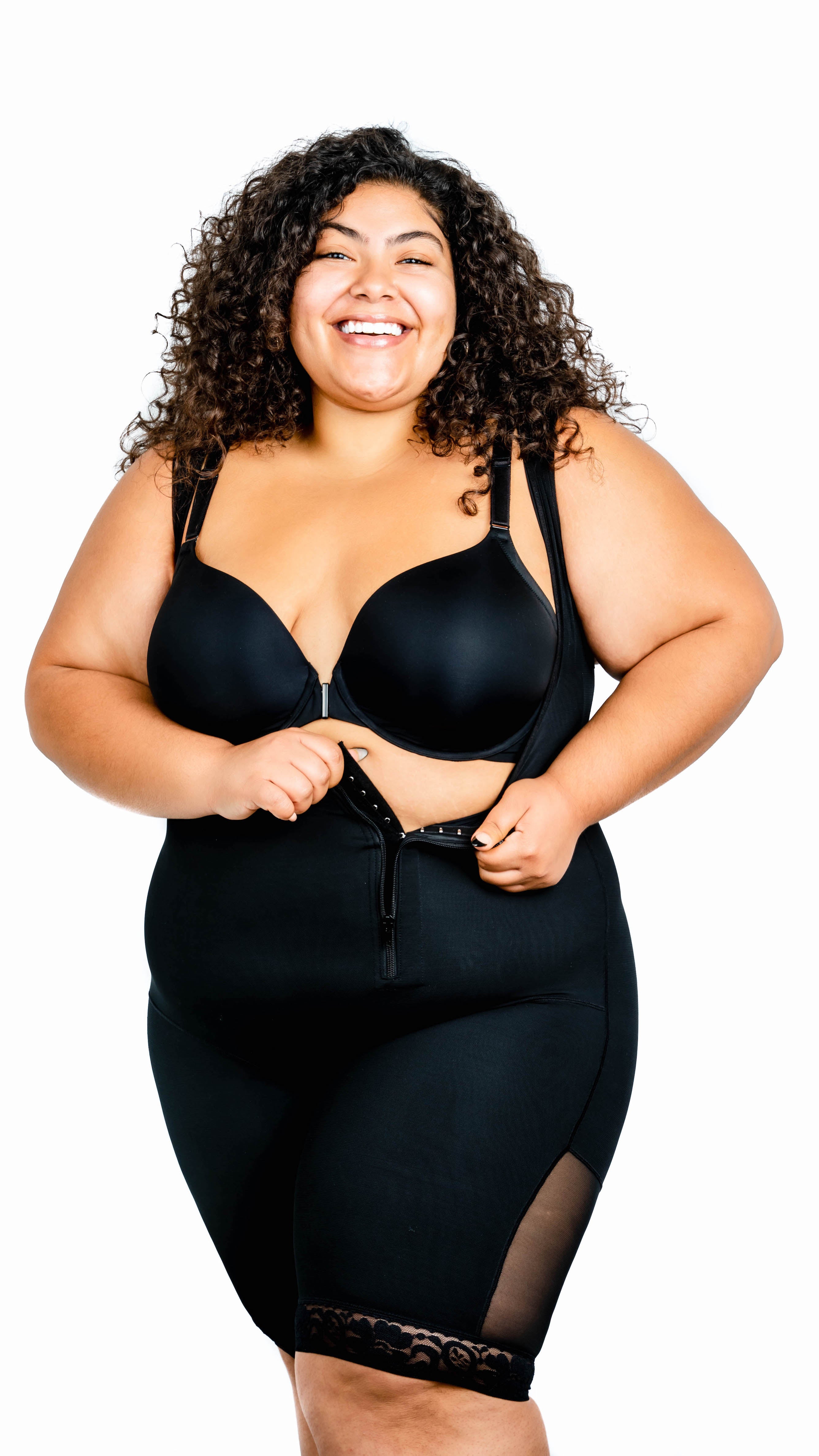 Open-Bust Body Suit