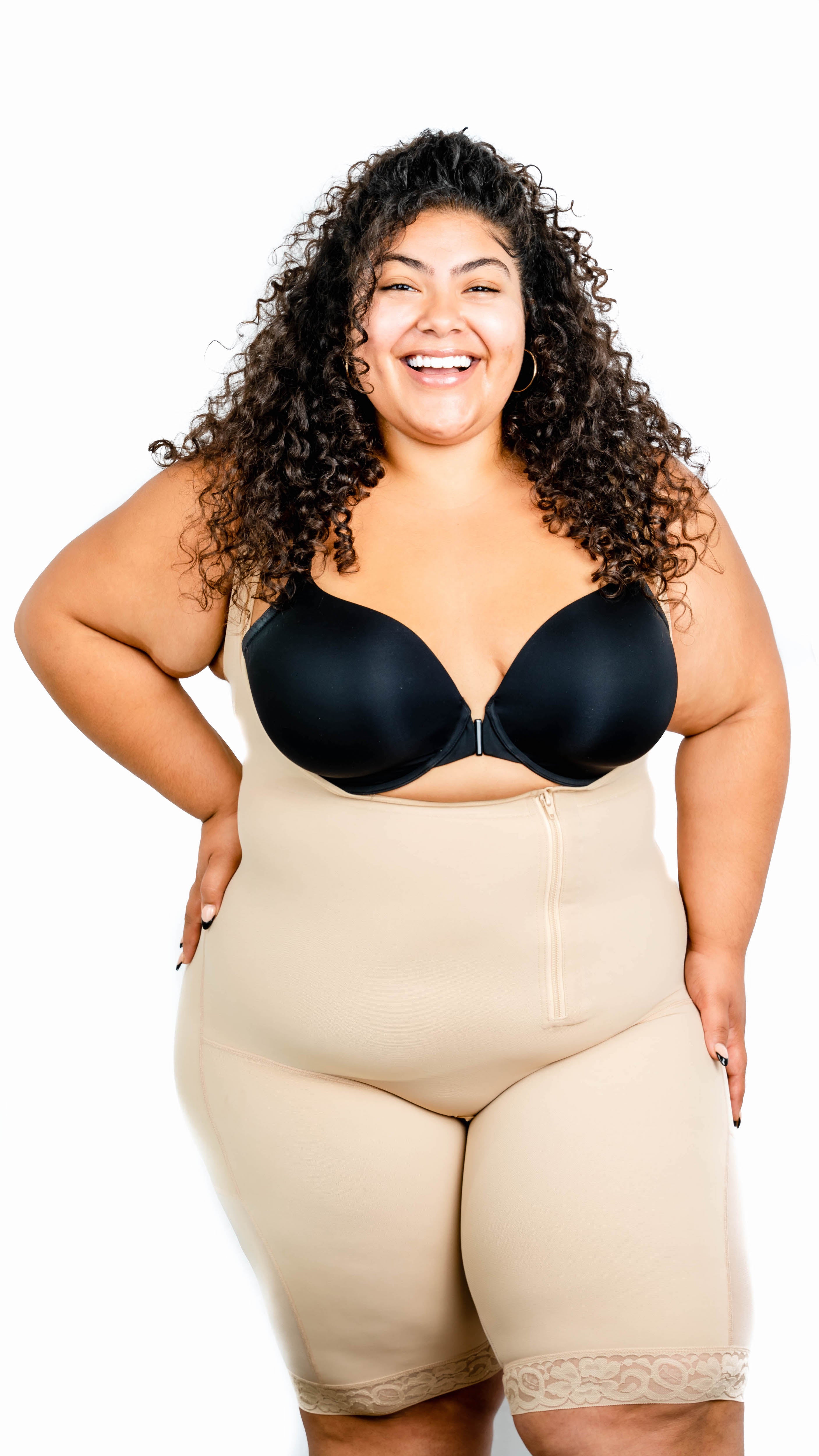 Open-Bust Body Suit